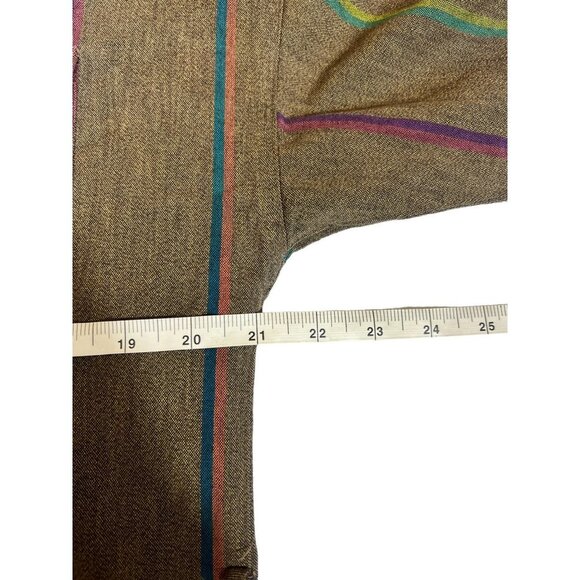 Colours By Alexander Julian Women's Vintage Long Coffee Brown Dress - Picture 4 of 6